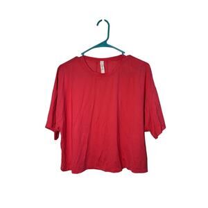 Lululemon Cropped Workout T Shirt - Size 10